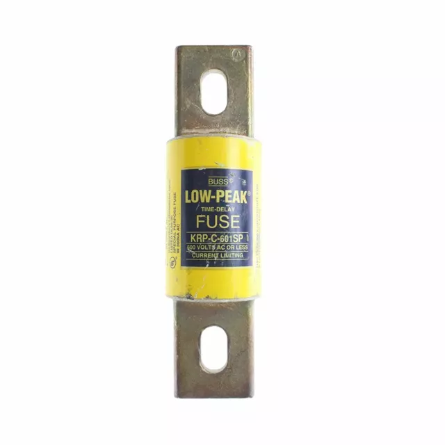 Bussmann KRP-C-601SP 601Amp (601A) KRP-C 600V Time-Delay Pack of 1 Fuses