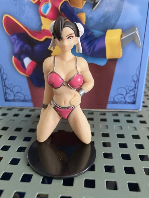 Street Fighter chun Li Figure Capcom New Darkstalkers Swimsuit Sexy Gashapon