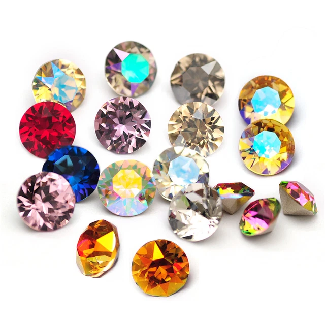 Cushion Cut Crystal Glass Nail Art Accessories Jewelry Making Rhinestones 10pcs