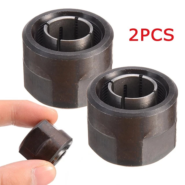 Practical High Quality Durable Collet Nut 12.7mm Center Hole 22.5x27mm