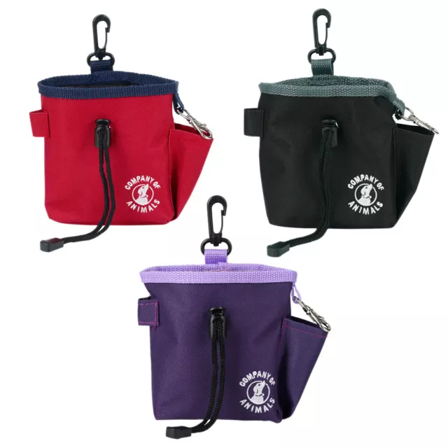 Dog Treat Bag Snack Training Pouch Belt Attachment And Clip Company Of Animals