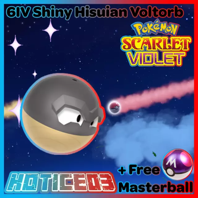 Pokemon Shiny Voltorb Mini P T C 60k