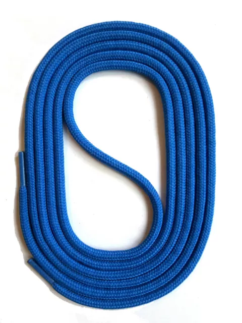 SNORS SCHNÜRSENKEL rund BLAU 60-150cm 3mm Polyester Schuhband Kordel stabil