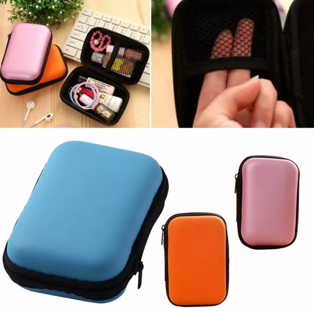 Portable Cable Travel Storage Bag Organizer Case For Accessory USB Cable Storage