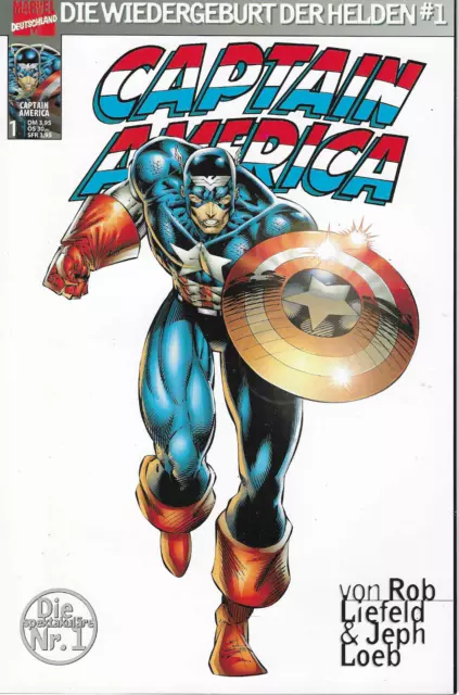 Captain America Nr.1 / 1999 Die Wiedergeburt der Helden