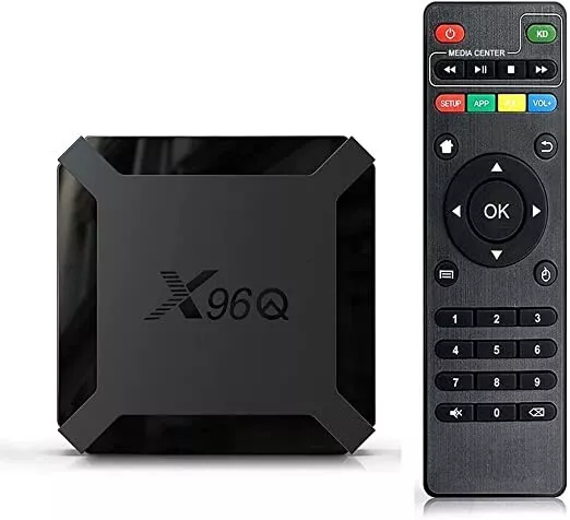 Boîtier Smart TV X96Q, Android 10, Allwinner H313, 2 Go/16 Go,  4K @