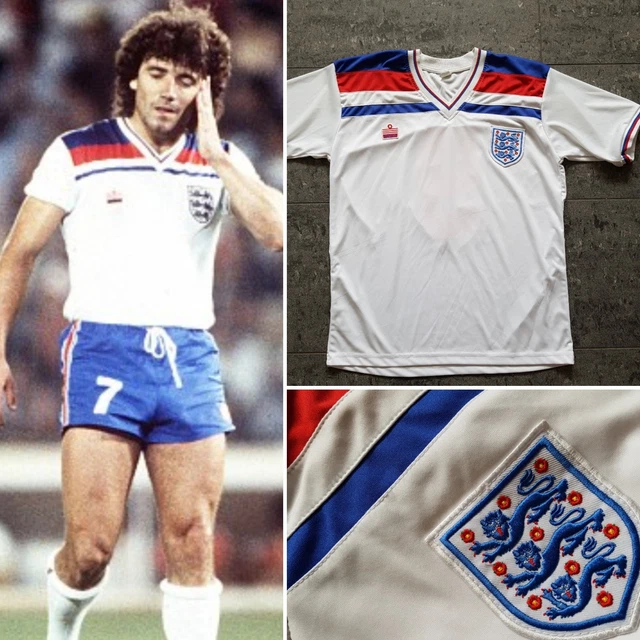 VINTAGE ENGLAND 1982 World Cup shirt Kevin KEEGAN #7 Medium