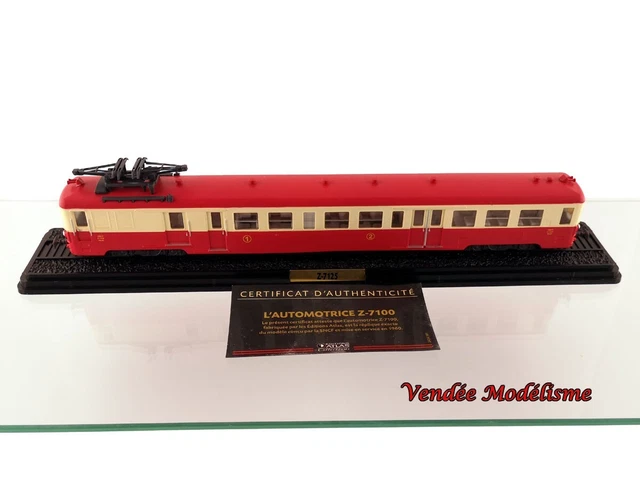 Modèle SNCF Années 60 EDITIONS ATLAS AUTORAIL Automotrice Z-7100 / 1960 EUR 10,90 - FR Train Miniature SNCF Modèle SNCF Années 60 EDITIONS ATLAS AUTORAIL Automotrice Z-7100 / 1960 EUR 10,90 - FR Train Miniature SNCF
