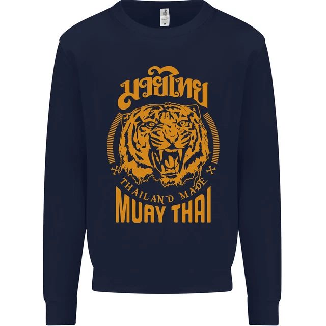 Felpa Maglione Muay Thai Fighter Warrior MMA Arti Marziali 3