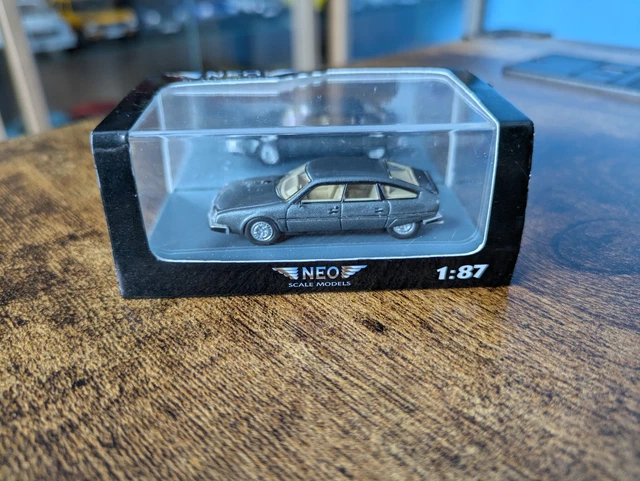 NEO SCALE MODELS 1/87 CRX Blue Resin Car Limited Collection