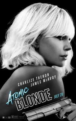 137161 Atomic Blonde Charlize Theron James McAvoy 2017 Print Poster Affiche 