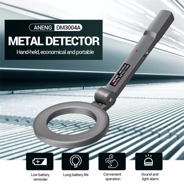 DM3004A Professional Metal Detector Handheld Alarm High Sensitivity9041