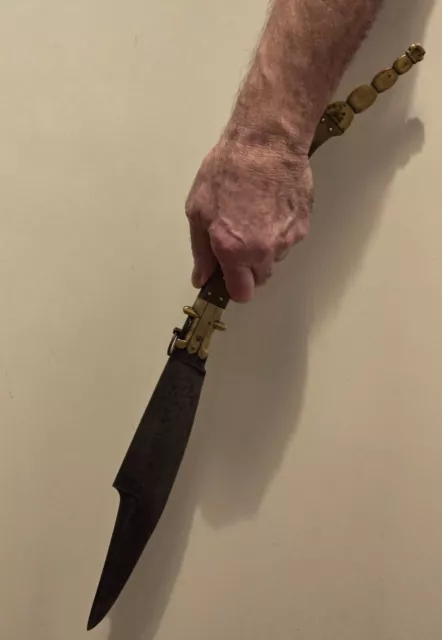ancien couteau navajas de Tolède espagnol XIX