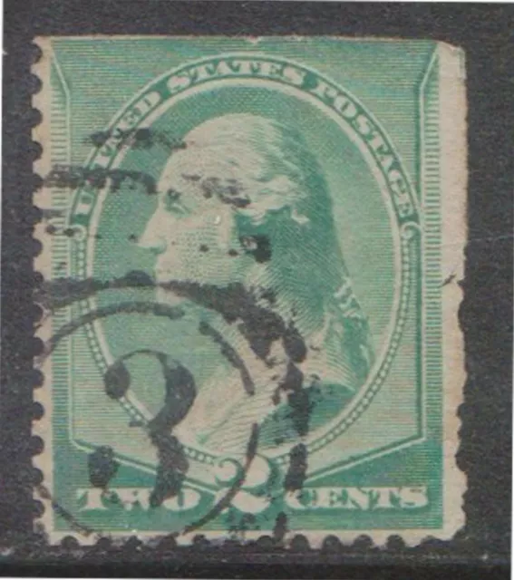 (Q36-131) 1887 USA 2c green George Washington (EC)