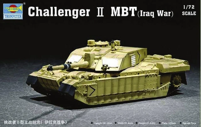 Trompette 1:72 Challenger II MBT Guerre d'Irak (07215