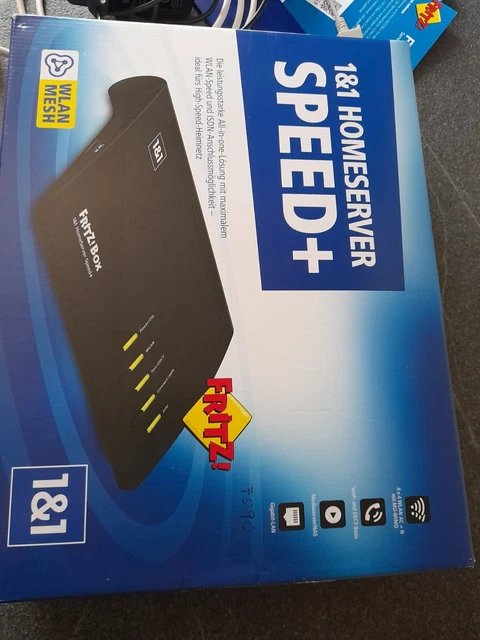 AVM FRITZ!BOX 7590 1&1 HomeServer Speed+ Modem-Router (20002808 ...