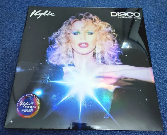 Kylie Minogue - DISCO EXTENDED MIXES - Limited Edition Double Purple Vinyl Neuf