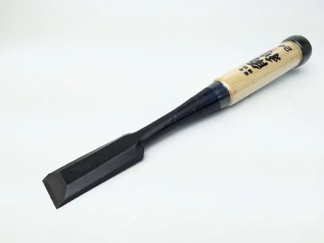 Japanisch Kakuri Meißel Nomi Oire Carpenters Werkzeug Schneider Größe: 24mm