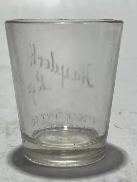 Kansas City MO Pre Prohibition  Shot Glass Whiskey Haydock Rye 2