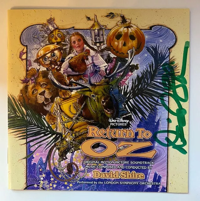 Return To Oz  Complete Score 2CDs/  signed by Composer David Shire / LAST ONE!!!