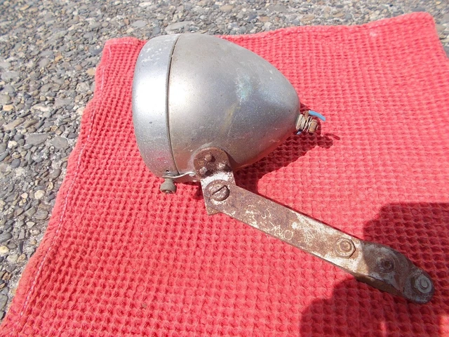 ANCIEN PHARE ÉCLAIRAGE avant de mobylette EUR 10,00 - FR