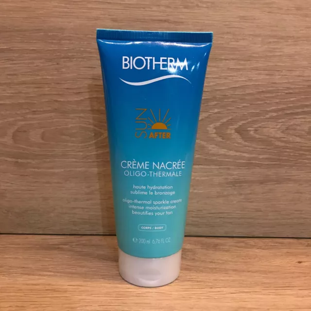 Solaire Crème nacrée après-soleil oligo-thermale hautement hydratante