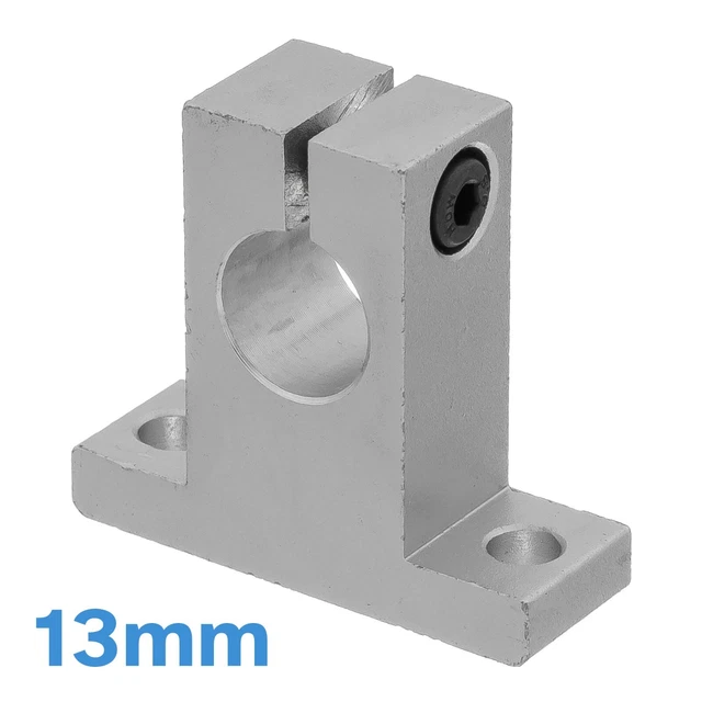 13mm Aluminium Linear Rail Shaft Support SK13 Guide Rod Mount Replacement Part