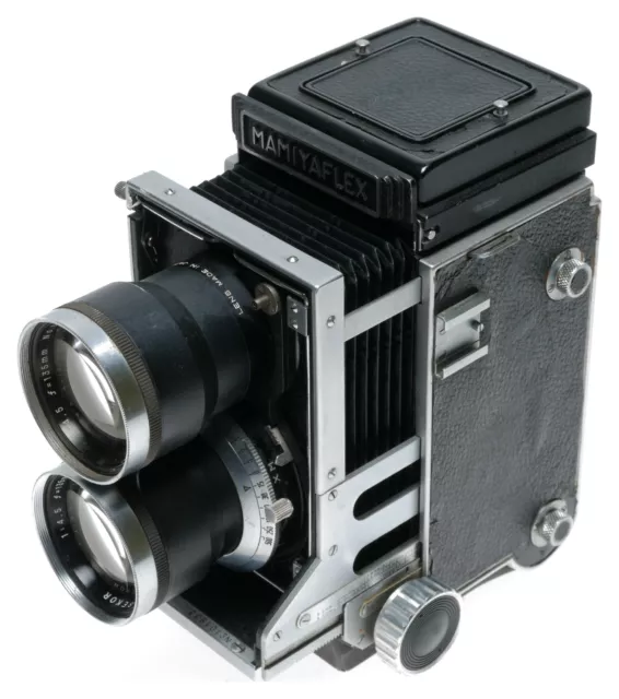 Mamiyaflex C2 TLR Medium Format Camera Sekor 4.5/135mm Lens 3