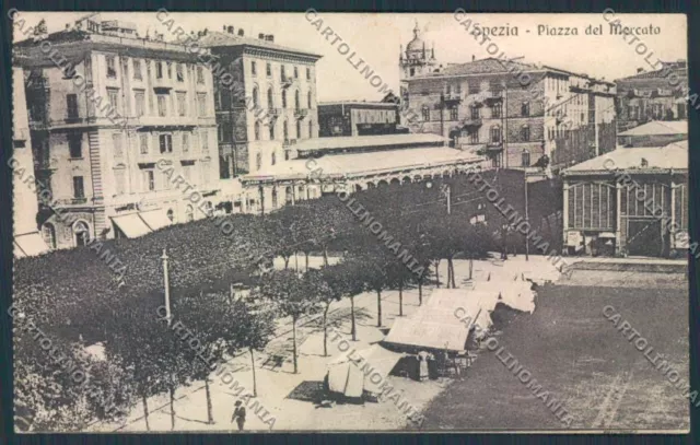 La Spezia Mercato Postcard RB2839