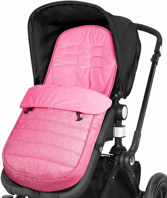 Rosa warm Universal Fußmuff Kinderwagen gemütliche Zehen Kinderwagen Babywagen Buggy Deluxe 3