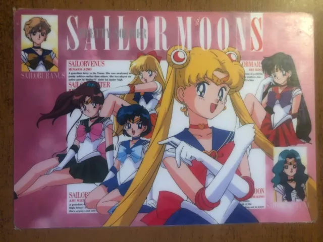 Shitajiki Sailor Moon Seika Note Sous Main Japon Occasion  Sous Scellé