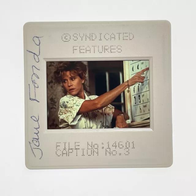 Vintage 35mm Slide S11916 American Actress Jane Fonda