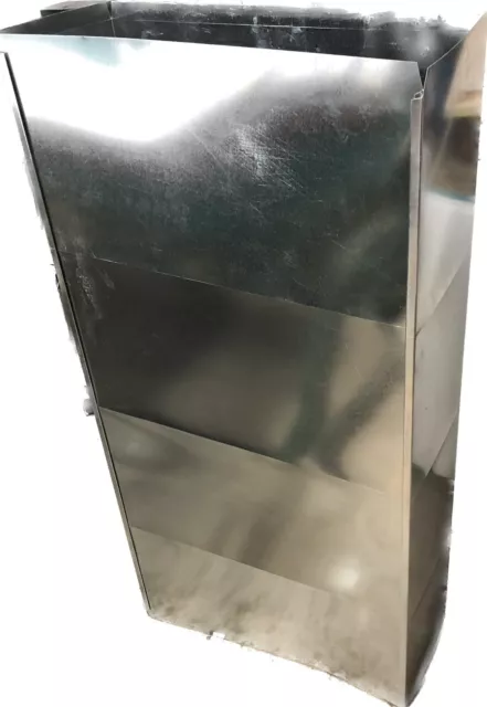 Lot (5) 10 X 20 X 48 Supply Air Trunk Duct Long Galvanized Steel 26 Gauge