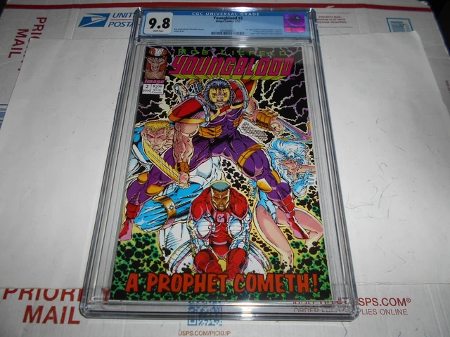 Youngblood #2 Cgc 9.8 1St Prophet Pink Logo (Combined Shipping Available)