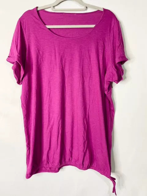 Ex Major High Street Tops with Scoop Neck and Elasticated hem tie Size 10 to 24 2