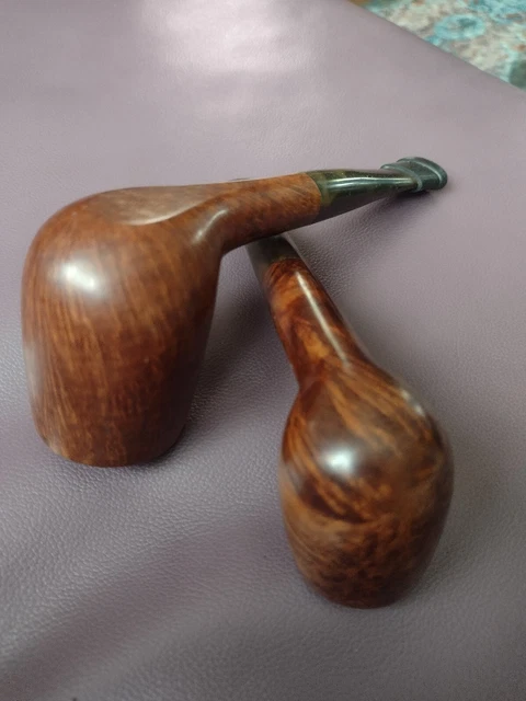 Jost's Thames (Comoy's) J & Tilshead straight Billiard estate pipes lot of 2