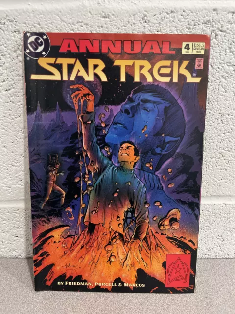 DC Comics #4 Annual STAR TREK