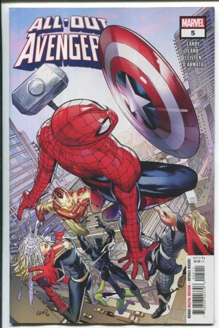 All-Out Avengers #5 - Greg Land Main Cover - Marvel Comics/2023