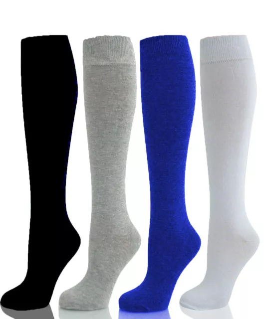 Knee High Socks Girls, Ladies Long Socks, Girls School Knee Length Socks