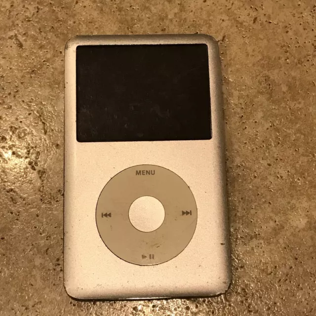 FAULTY Apple MB029LLA iPod Classic 6th Generation 80 GB - Silver