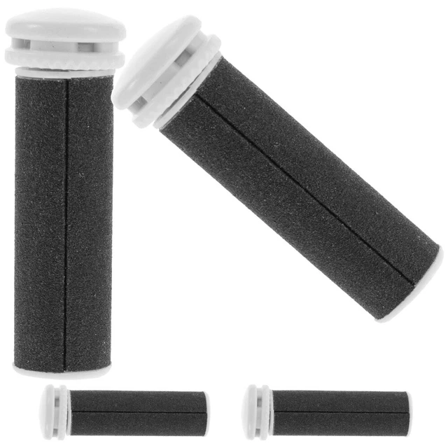 4pcs Remplacement des têtes de rouleaux recharges de pieds électriques Fichier P