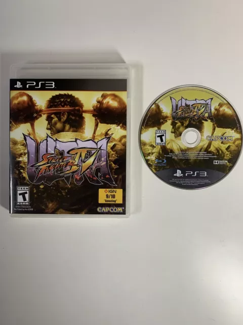 Ultra Street Fighter IV (PlayStation 3 PS3, 2014) probado