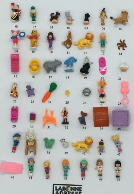 Polly Pocket Bluebird Personnage Accessoires Disneyanimaux  Vintage  49 Ex