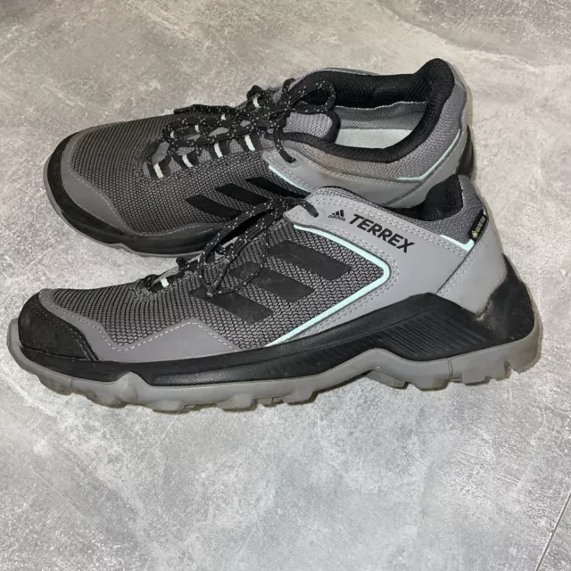 Adidas Terrex Outdoorschuhe Schwarz Größe 39 1/3 UK 6 US 7,5 Goretex Traxion