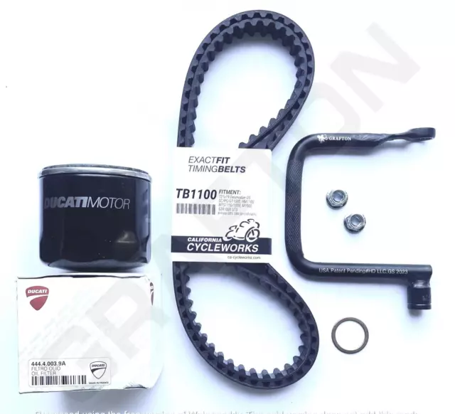 DUCATI Service Kit DS SC/PS/GT 1000 MTS 1100 M 1000 S2R -3Belt Set Wrench Filter