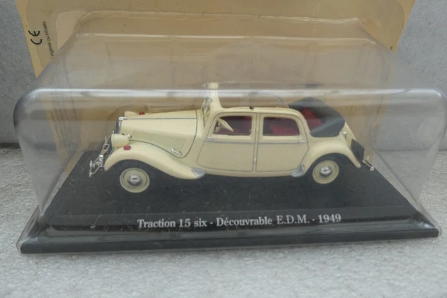 Ixo ? Pour Presse Citroen Traction 15 Six E.d.m. Neuf En Blister