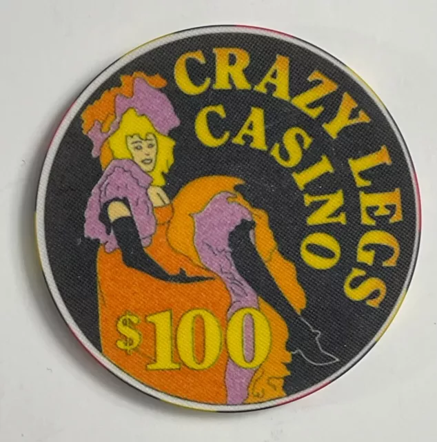 Crazy Legs Casino $100 Chip Fantasy Poker