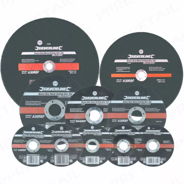 HEAVY DUTY METAL CUTTING GRINDING DISCS Aluminium Slitting Inox Angle Grinders