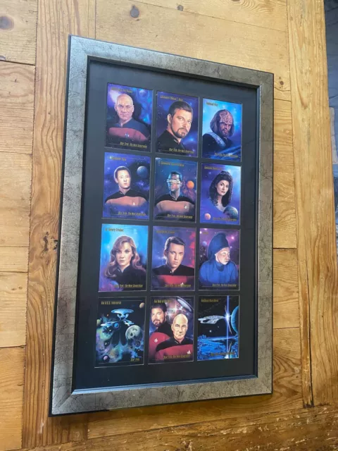 Star Trek Master Series 12 Card Set Framed Presentation 2