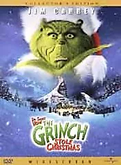 HOW THE GRINCH STOLE CHRISTMAS - Jim Carrey DVD